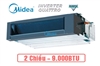 Dàn Lạnh Âm Trần Nối Ống Gió Điều hòa multi Midea 9.000BTU MTIU-09HWF